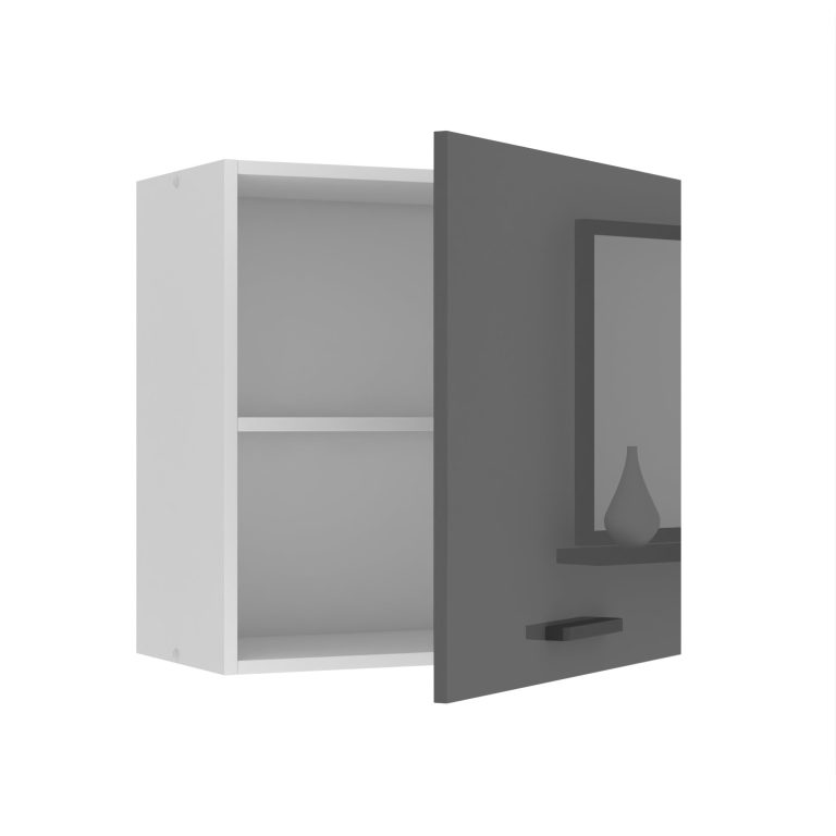Kuchyňská skříňka Belini Premium Full Version horní 60 cm šedý lesk Výrobce INF SG60/0/WT/S/0/B1/PP
