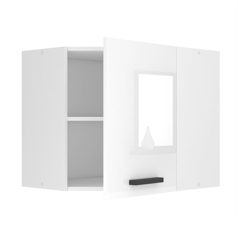 Kuchyňská skříňka Belini Premium Full Version horní rohová 60 cm bílý lesk Výrobce INF SGN60/0/WT/W/0/B1/PP