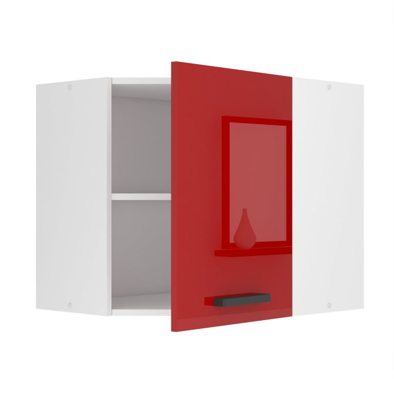 Kuchyňská skříňka Belini Premium Full Version horní rohová 60 cm červený lesk Výrobce INF SGN60/0/WT/R/0/B1/PP