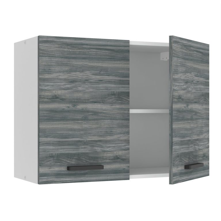 Kuchyňská skříňka Belini Premium Full Version horní 80 cm šedý antracit Glamour Wood Výrobce TOR SG80/0/WT/GW/0/B1/PP
