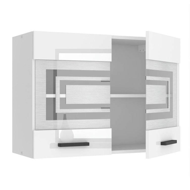 Kuchyňská skříňka Belini Premium Full Version horní 80 cm bílý lesk Výrobce INF SGW80/0/WT/W/0/B1/PP
