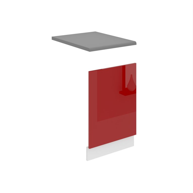 Panel na myčku Belini Premium Full Version odkrytý 45 cm červený lesk s pracovní deskou Výrobce
