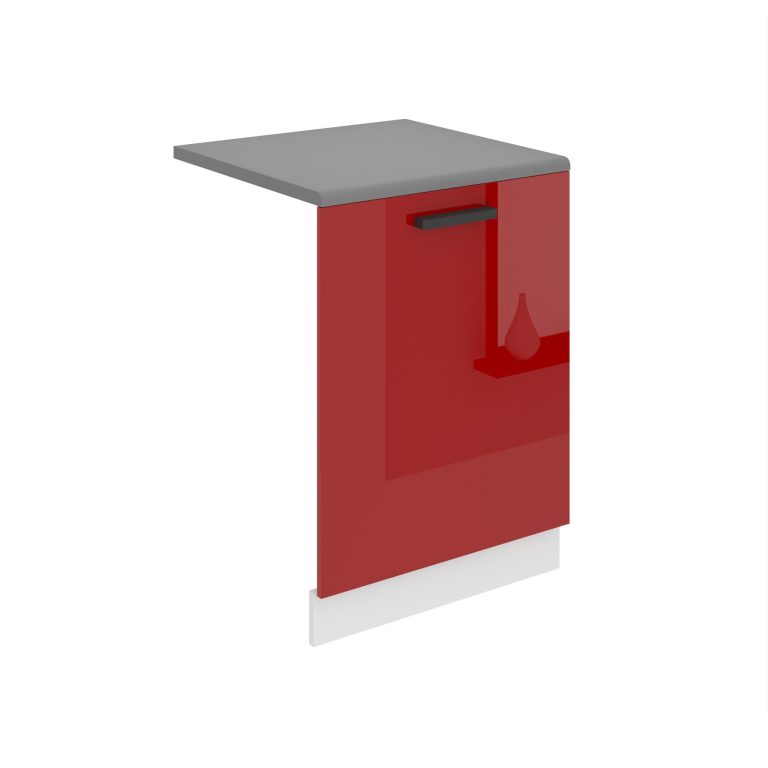 Panel na myčku Belini Premium Full Version zakrytý 60 cm červený lesk s pracovní deskou Výrobce
