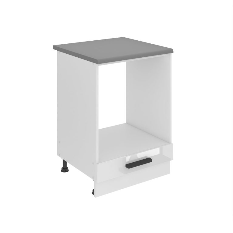 Kuchyňská skříňka Belini Premium Full Version spodní pro vestavnou troubu 60 cm bílý lesk s pracovní deskou Výrobce INF SDP60/0/WT/W/B/B1/PP
