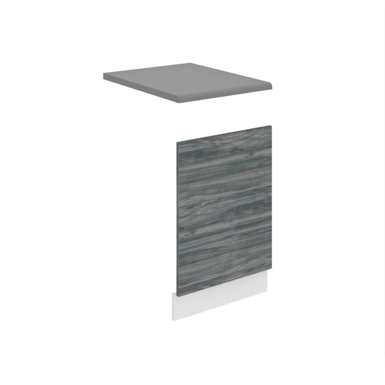 Panel na myčku Belini Premium Full Version odkrytý 45 cm šedý antracit Glamour Wood s pracovní deskou Výrobce
