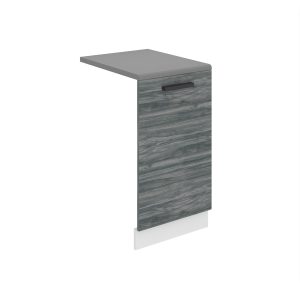 Panel na myčku Belini Premium Full Version zakrytý 45 cm šedý antracit Glamour Wood s pracovní deskou Výrobce
