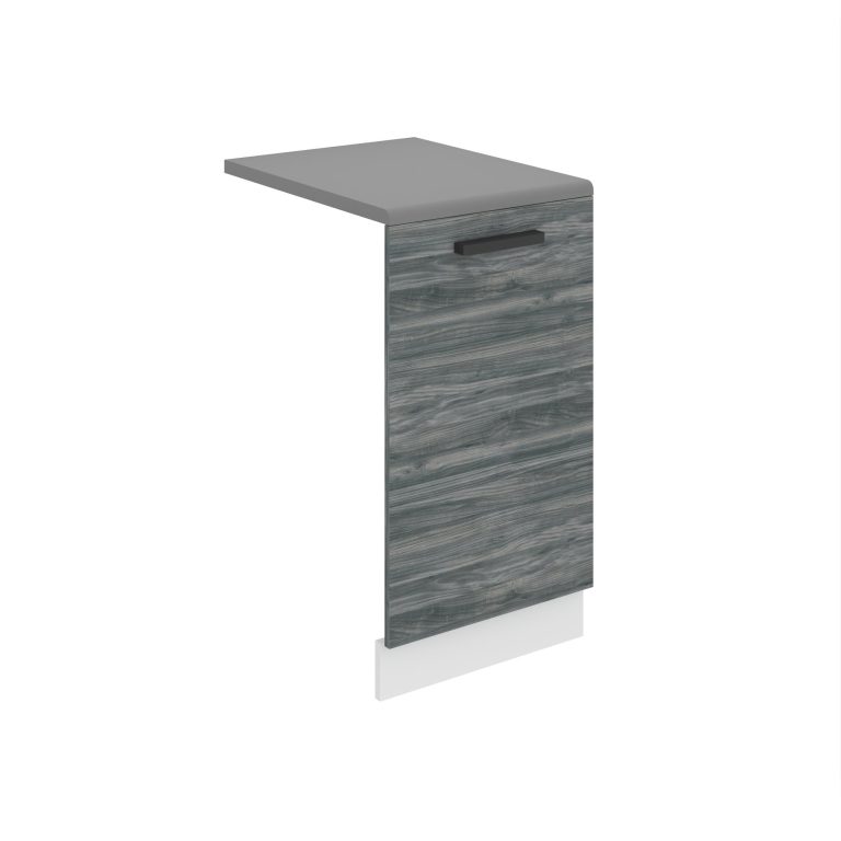 Panel na myčku Belini Premium Full Version zakrytý 45 cm šedý antracit Glamour Wood s pracovní deskou Výrobce
