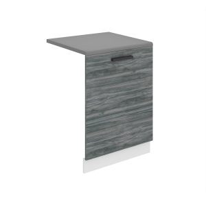Panel na myčku Belini Premium Full Version zakrytý 60 cm šedý antracit Glamour Wood s pracovní deskou Výrobce
