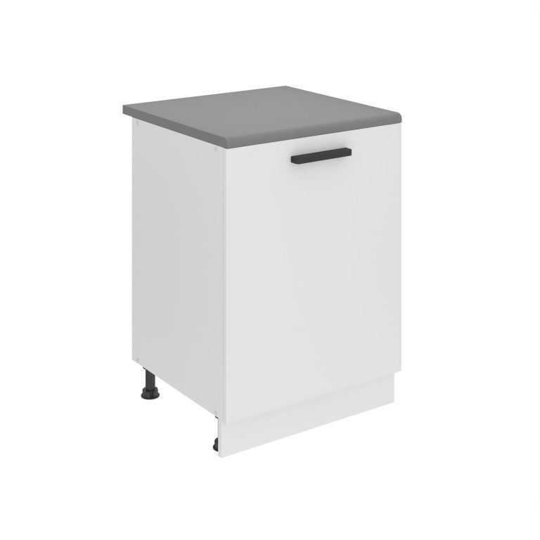 Kuchyňská skříňka Belini Premium Full Version spodní 60 cm bílý mat s pracovní deskou Výrobce TOR SD60/0/WT/WT/B/B1/PP
