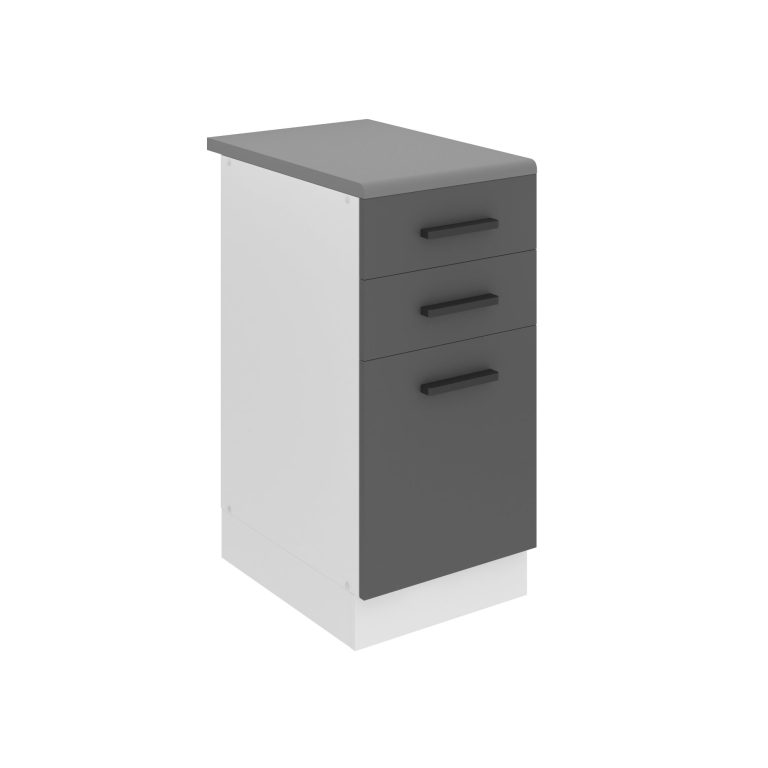 Kuchyňská skříňka dolní 40 cm šuplíky TOR SDSZ40WS/0/WT/SR/B/B1/PP 
