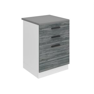 Kuchyňská skříňka Belini Premium Full Version spodní se zásuvkami 60 cm šedý antracit Glamour Wood s pracovní deskou Výrobce