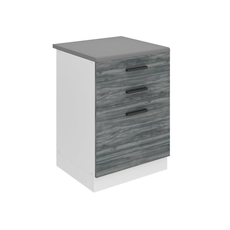 Kuchyňská skříňka dolní 60 cm šuplíky TOR SDSZ60WS/0/WT/GW1/B/B1/PP 
