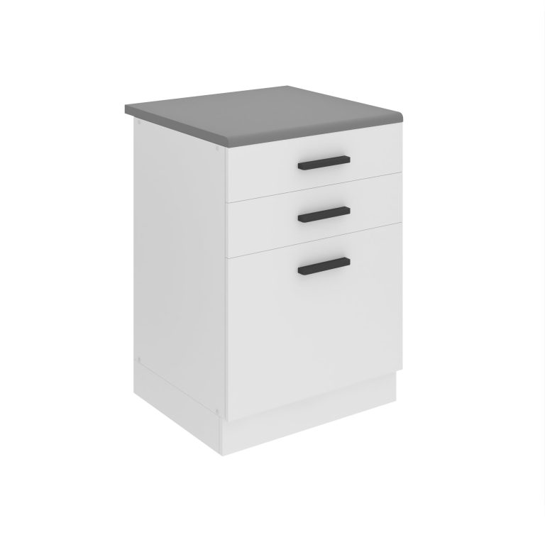 Kuchyňská skříňka dolní 60 cm šuplíky TOR SDSZ60WS/0/WT/WT/B/B1/PP 