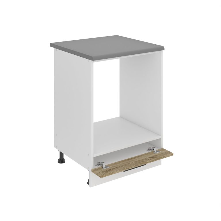 Kuchyňská skříňka Belini Premium Full Version spodní pro vestavnou troubu 60 cm dub sonoma s pracovní deskou Výrobce TOR SDP60/0/WT/DS/B/B1/PP
