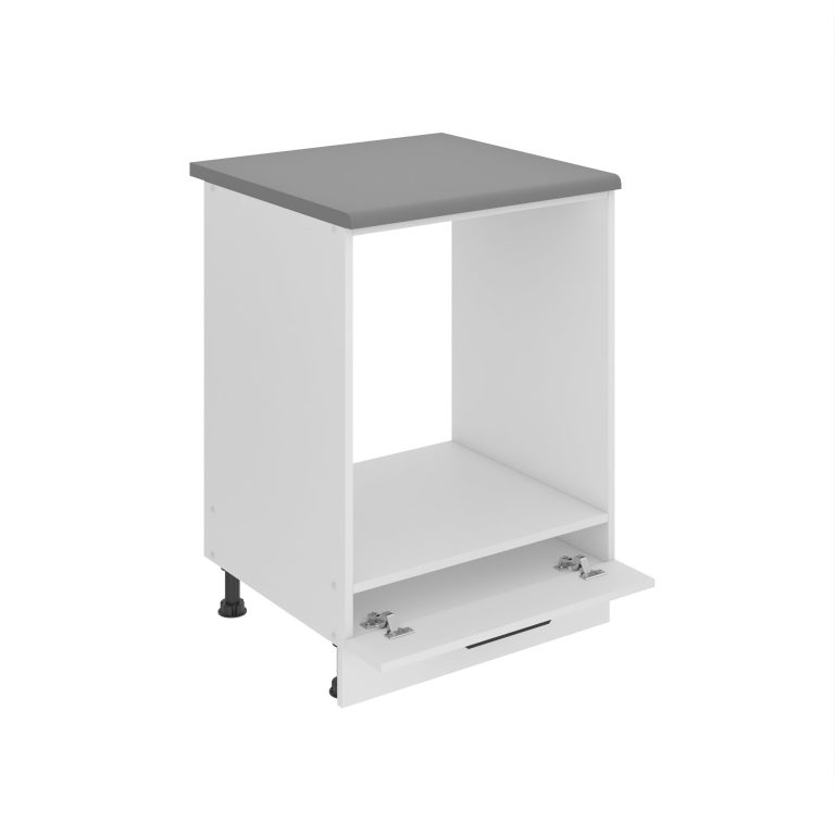 Kuchyňská skříňka Belini Premium Full Version spodní pro vestavnou troubu 60 cm bílý mat s pracovní deskou Výrobce TOR SDP60/0/WT/WT/B/B1/PP

