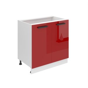 Kuchyňská skříňka Belini Premium Full Version spodní 80 cm červený lesk bez pracovní desky Výrobce
