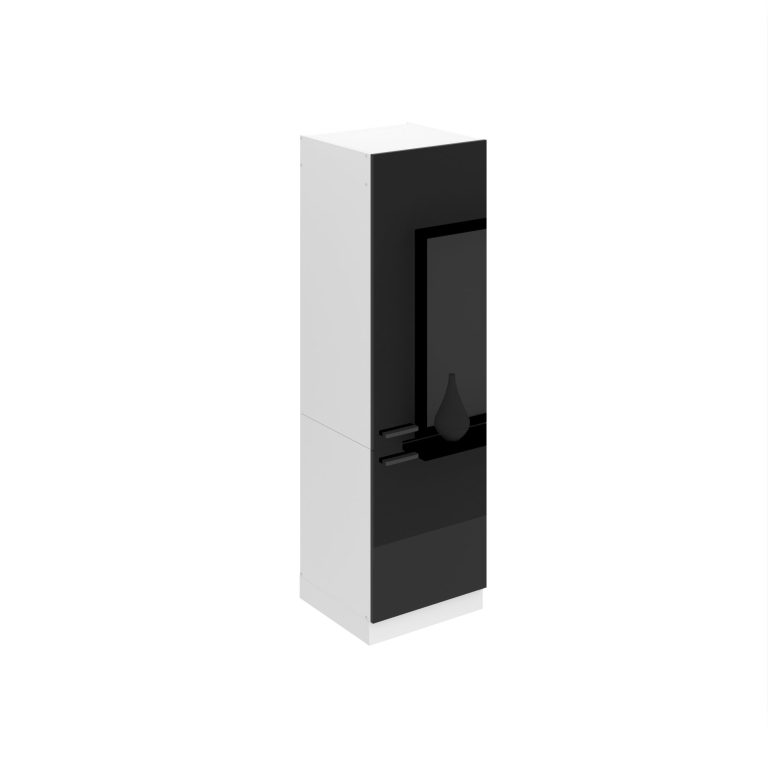 Vysoká kuchyňská skříňka Belini Premium Full Version na vestavnou lednici 60 cm černý lesk Výrobce INF SSL60/0/WT/B/0/B1/PP
