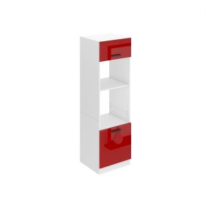 Vysoká kuchyňská skříňka Belini Premium Full Version pro vestavnou troubu 60 cm červený lesk Výrobce