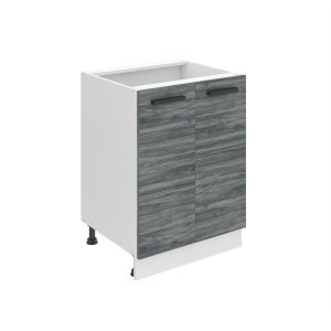 Kuchyňská skříňka Belini Premium Full Version spodní 60 cm šedý antracit Glamour Wood bez pracovní desky Výrobce
