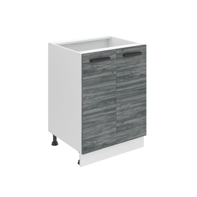 Kuchyňská skříňka Belini Premium Full Version spodní 60 cm šedý antracit Glamour Wood bez pracovní desky Výrobce
