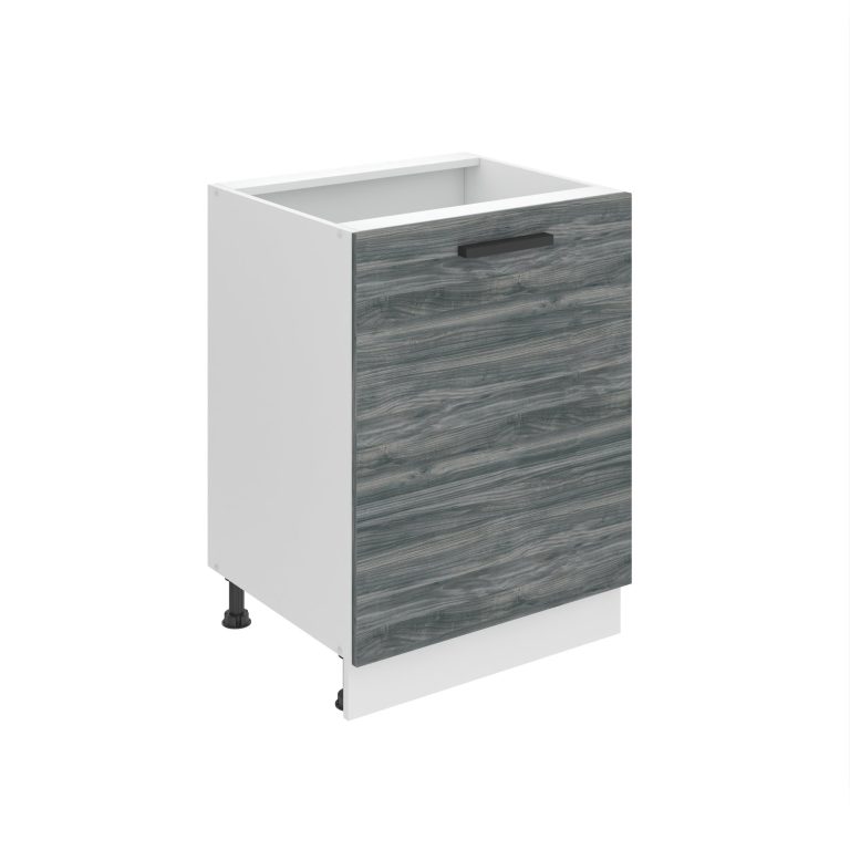 Kuchyňská skříňka Belini Premium Full Version spodní 60 cm šedý antracit Glamour Wood bez pracovní desky Výrobce
