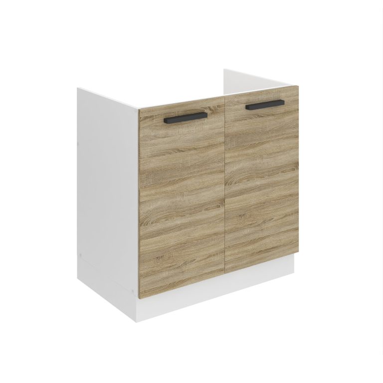 Kuchyňská skříňka Belini Premium Full Version dřezová 80 cm dub sonoma bez pracovní desky Výrobce
