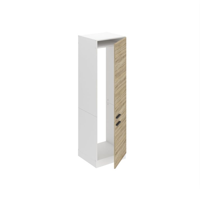 Vysoká kuchyňská skříňka Belini Premium Full Version na vestavnou lednici 60 cm dub sonoma Výrobce TOR SSL60/0/WT/DS/0/B1/PP