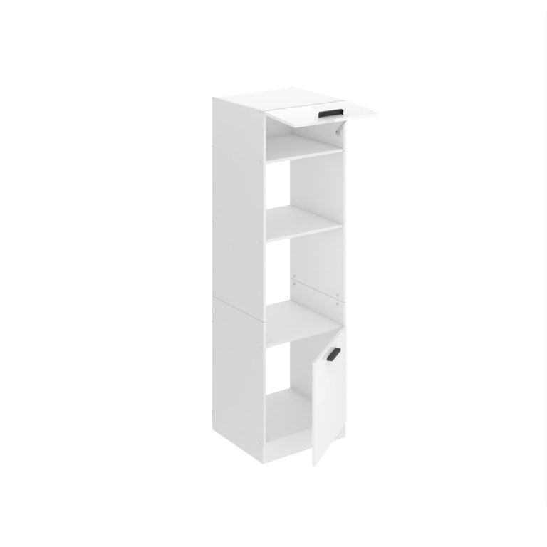 Vysoká kuchyňská skříňka Belini Premium Full Version pro vestavnou troubu 60 cm bílý lesk Výrobce INF SSP60/0/WT/W/0/B1/PP