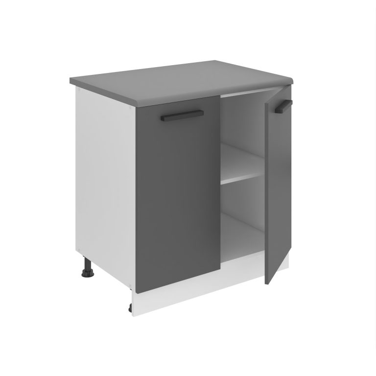 Kuchyňská skříňka Belini Premium Full Version spodní 80 cm šedý mat bez pracovní desky Výrobce
