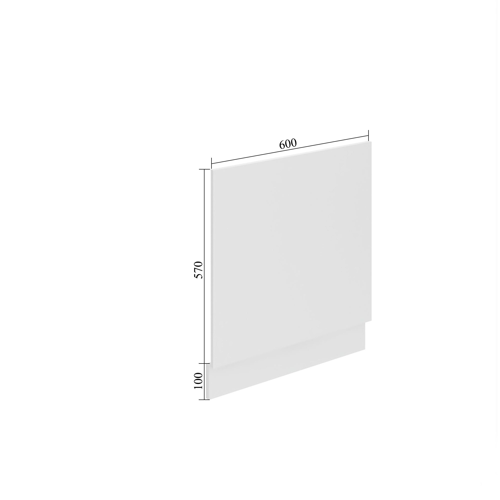 Panel na myčku Belini Premium Full Version odkrytý 60 cm šedý antracit Glamour Wood bez pracovní desky Výrobce
