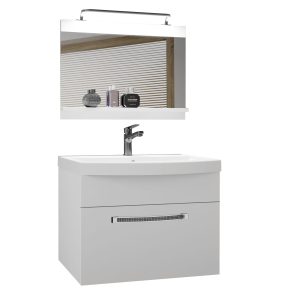 Koupelnový nábytek Belini Premium Full Version bílý mat + umyvadlo + zrcadlo + LED osvětlení Glamour 1 Výrobce