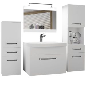 Koupelnový nábytek Belini Premium Full Version bílý mat + umyvadlo + zrcadlo + LED osvětlení Glamour 77 Výrobce
