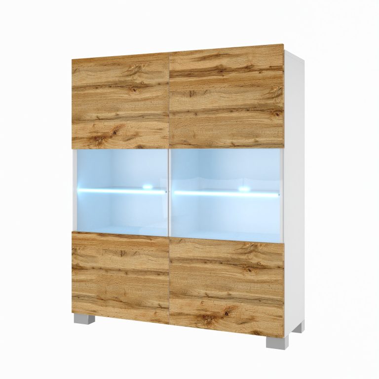 Komoda Belini Premium Full Version dub wotan + LED osvětlení Nexum 12 Výrobce NEX KOM1/1/W/DW/0/0
