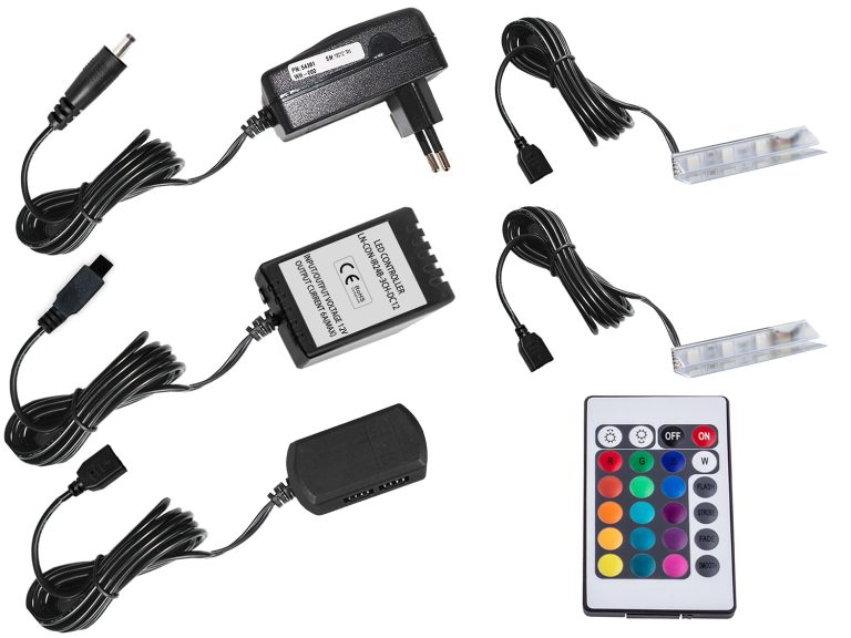 Komoda Belini Premium Full Version bílý lesk + LED osvětlení Nexum 2 Výrobce NEX KOM1/1/W/W/0/0