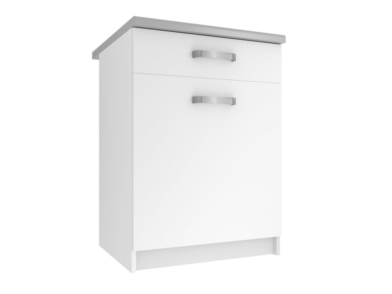 Kuchyňská skříňka Belini spodní se zásuvkami 60 cm bílý mat s pracovní deskou Výrobce TOR SDSZ1-60/0/WT/WT/0/U
 
