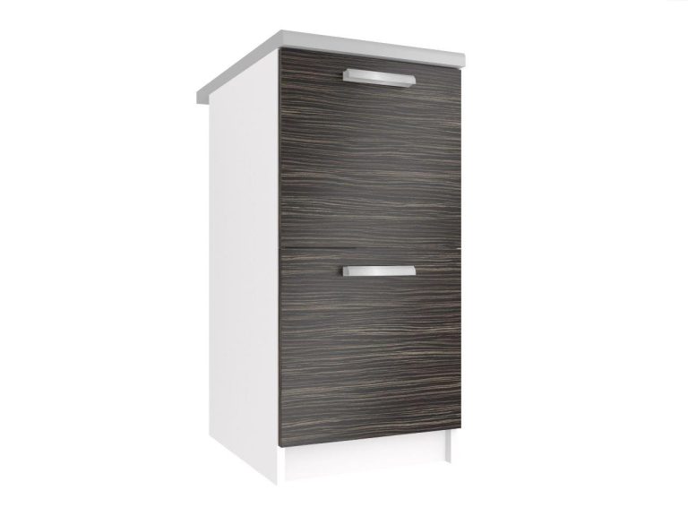 Kuchyňská skříňka Belini spodní 40 cm královský eben s pracovní deskou Výrobce TOR SD2-40/0/WT/HK/0/T