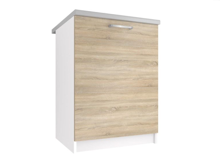 Kuchyňská skříňka Belini spodní 60 cm dub sonoma s pracovní deskou Výrobce TOR SD60/0/WT/DS/0/P