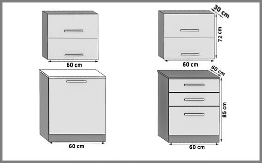 Kuchyňská linka Belini 120 cm bílý lesk / černý lesk s pracovní deskou Eleganta Výrobce INF ELEGANTA/2/WT/WBW/0/D

