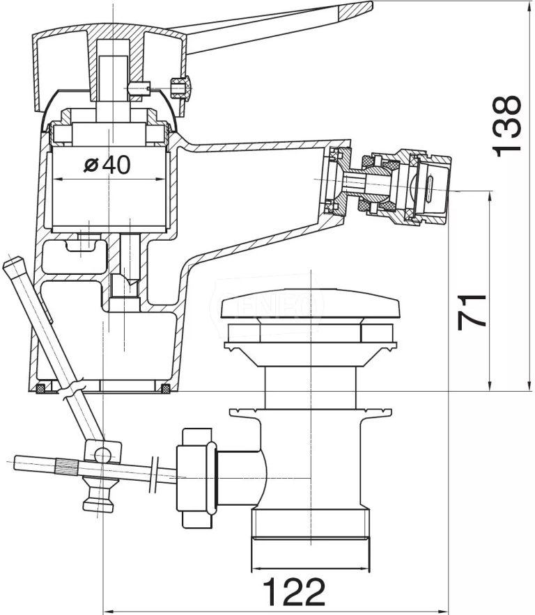 Umyvadlová baterie FERRO TURYN 003