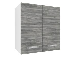 Kuchyňská skříňka Belini horní 60 cm šedý antracit Glamour Wood Výrobce TOR SG2-60/2/WT/GW1/0/U