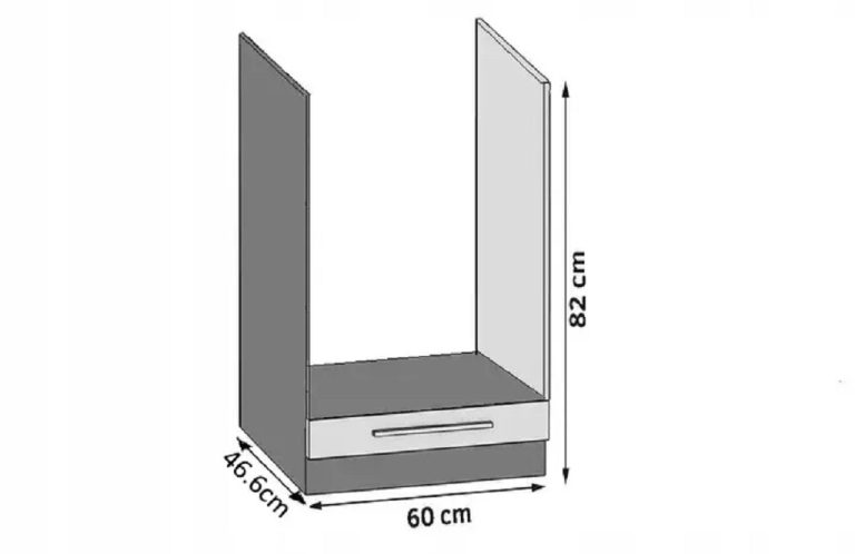 Kuchyňská skříňka Belini spodní pro vestavnou troubu 60 cm dub sonoma bez pracovní desky Výrobce TOR SDP60/0/WT/DS/0/B1
