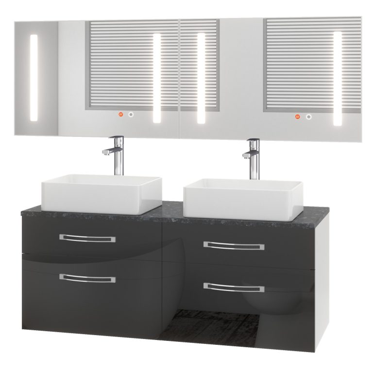 Koupelnový nábytek Belini Premium Full Version černý lesk Výrobce
Euphoria EUP P 120D/0/W/B/0/BK/MB 