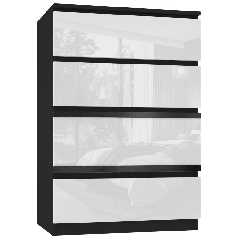 Komoda v lesku MGB SERENITY KOM1/0/B/B/4W/0/PP 
