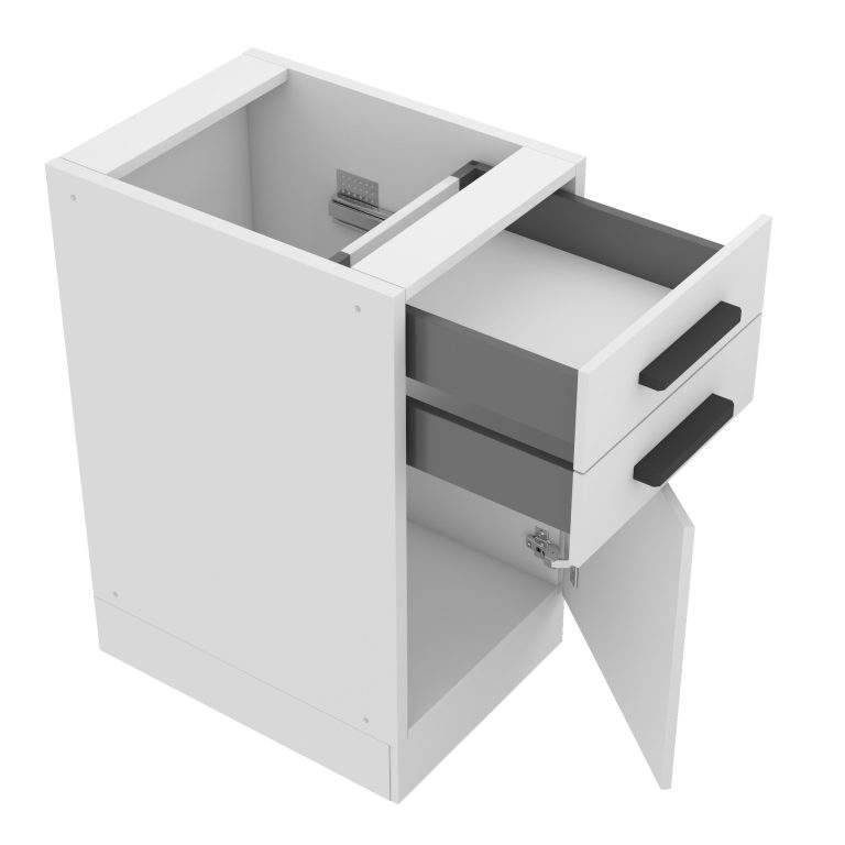 Kuchyňská skříňka Belini Premium Full Version spodní se zásuvkami 40 cm bílý mat bez pracovní desky Výrobce
