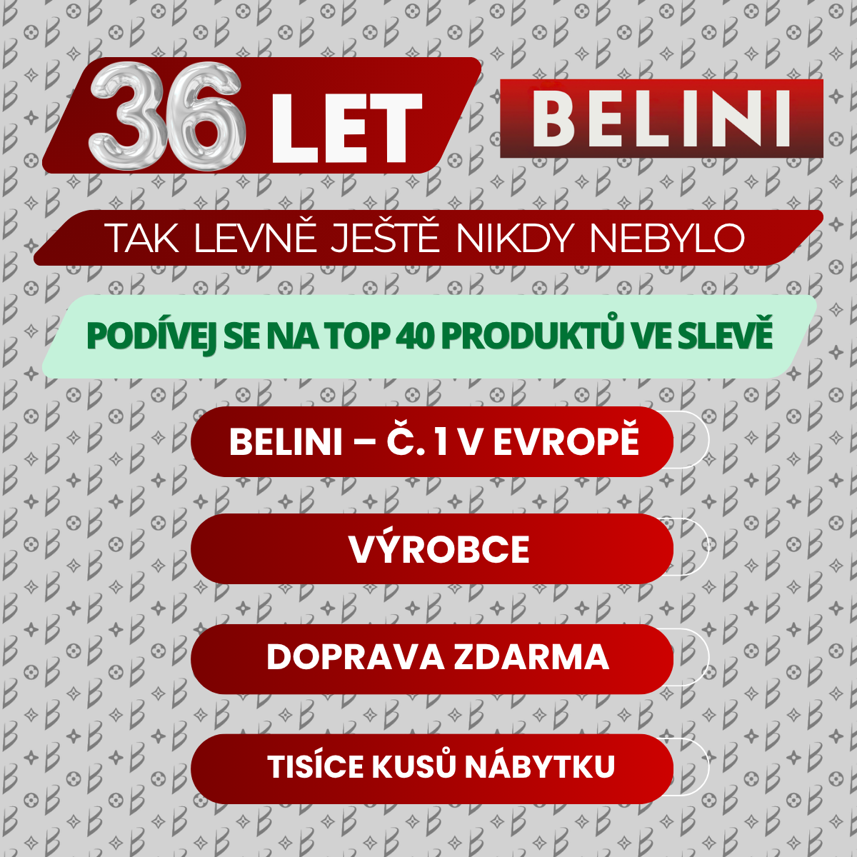36 let Belini