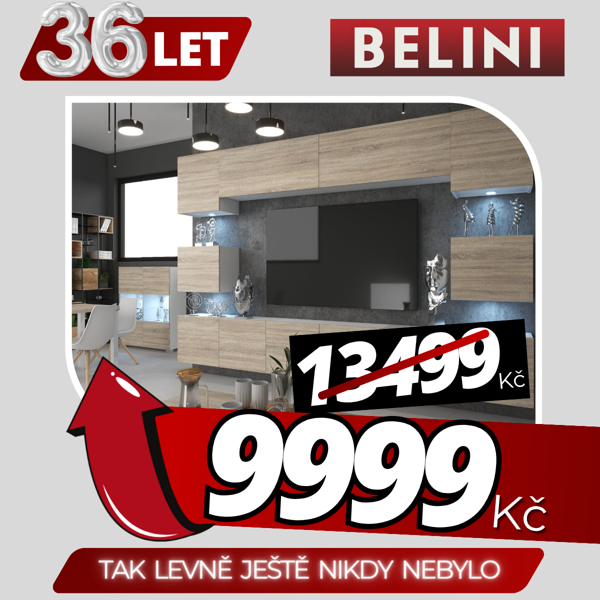 Obývací stěny
