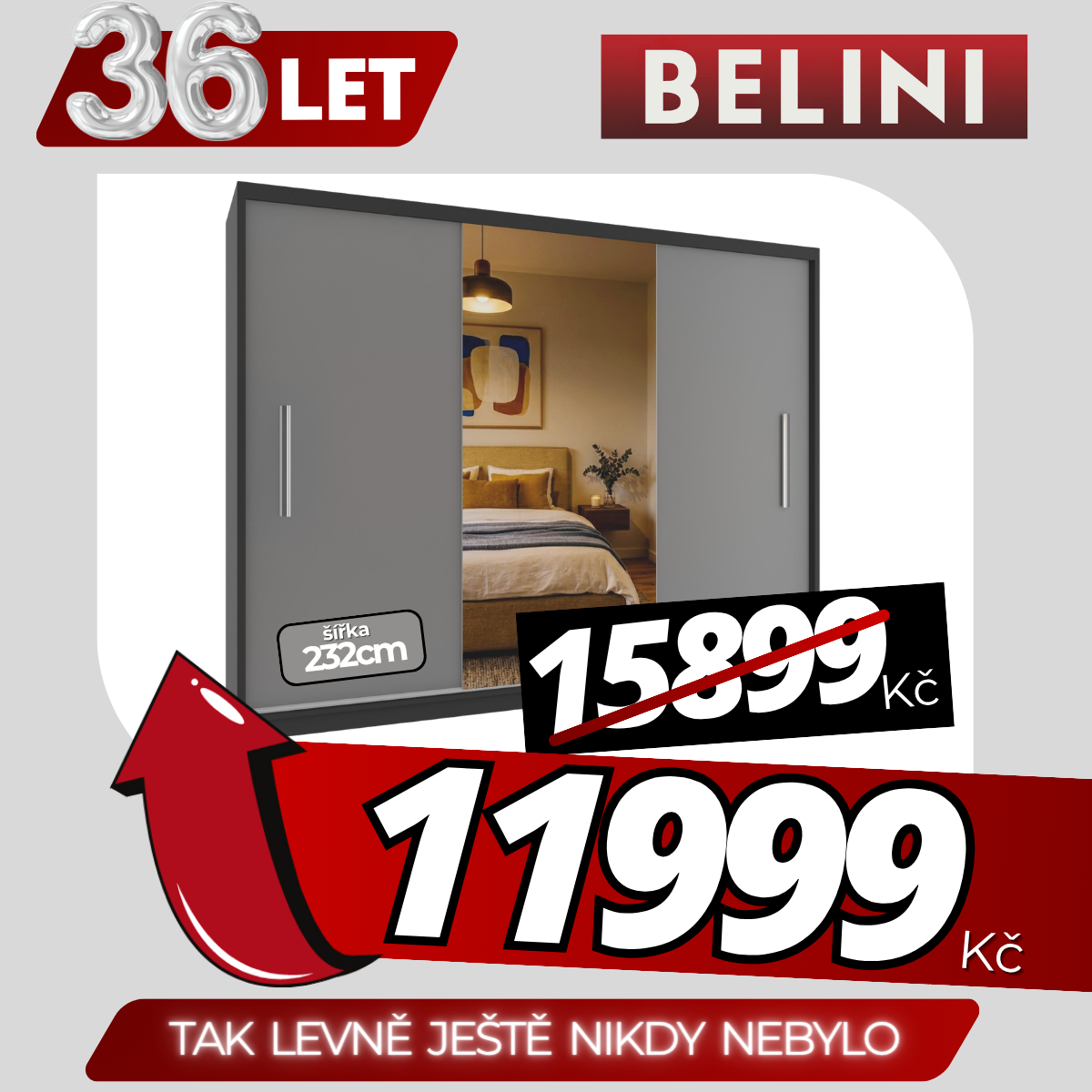 Šatní skříně s posuvnými dveřmi