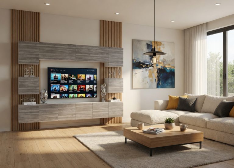 Obývací stěna 300 cm TV šedá antracit grafit Výrobce IMP PRIMO 3/5/W/GW1/0/0