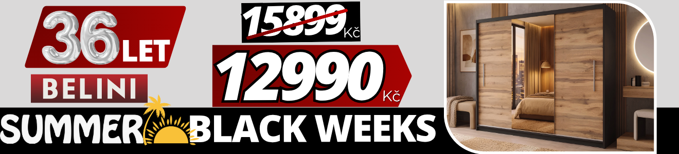 Šatní skříně s posuvnými dveřmi