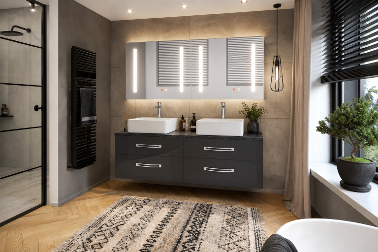Koupelnový nábytek Belini Premium Full Version černý lesk Výrobce
Euphoria EUP P 120D/0/W/B/0/BK/MB 